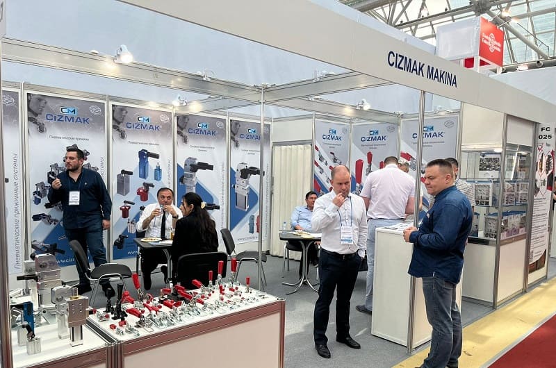 Cizmak впервые представил прижимные элементы в России на выставке «Металлообработка 2025»
